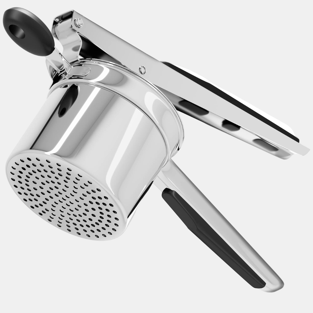 Heavy-Duty Potato Masher for Smooth and Fluffy Results-Potato Masher-Unique Casa-Black-Hard disk-Unique Casa