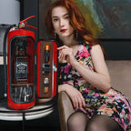 Hidden Fire Extinguisher Mini Bar – Discreet Bottle Storage for Home and Office-Mini Bar-Unique Casa-Unique Casa