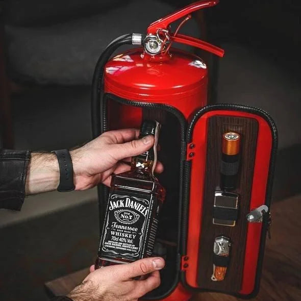 Hidden Fire Extinguisher Mini Bar – Discreet Bottle Storage for Home and Office-Mini Bar-Unique Casa-Unique Casa