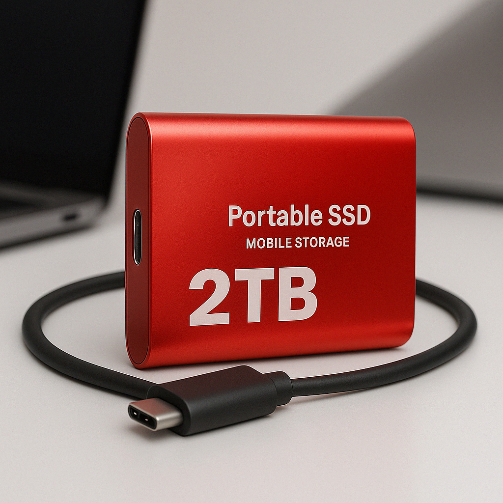 High-Speed External Portable SSD For Fast And Reliable Data Storage