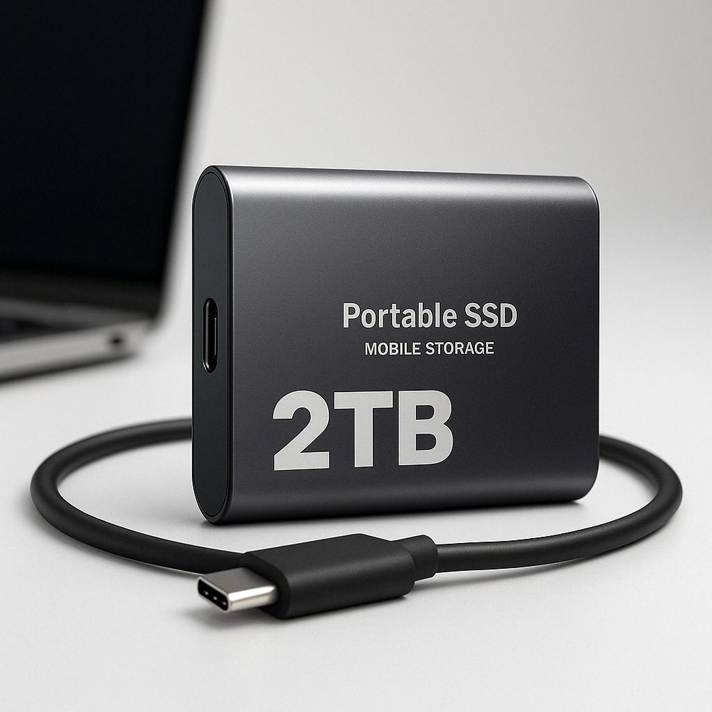 High-Speed External Portable SSD For Fast And Reliable Data Storage