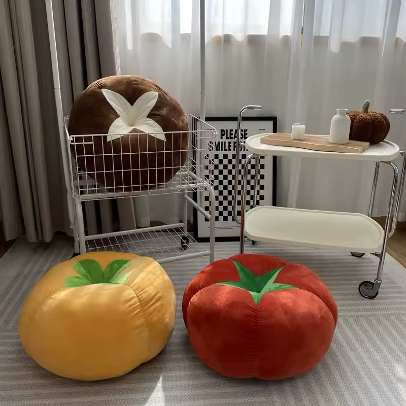 Tomato Cushion Pillow – Fun and Vibrant Decorative Accent for Your Home-Pillow-Unique Casa-Unique Casa
