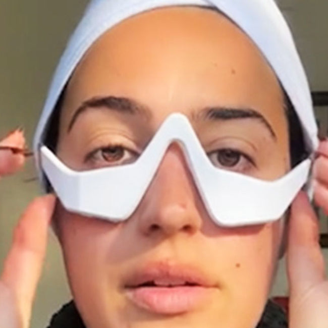 Infrared Under-Eye Red Light Therapy – Anti-Aging Device for Dark Circles and Puffiness