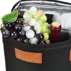 Insulated Dual Wine Bottle Carrier Bag – 2-in-1 Chilled Elegance-Carrier Bag-Unique Casa-Unique Casa