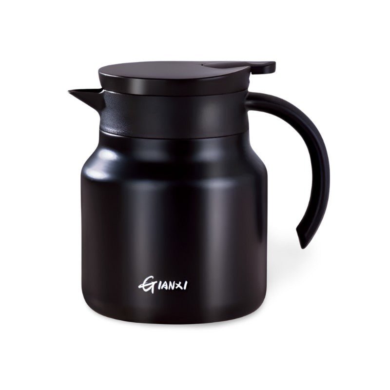 Insulated Teapot with Built-In Infuser – Keep Drinks Hot or Cold All Day-Coffee & Tea-Unique Casa-Black-Unique Casa