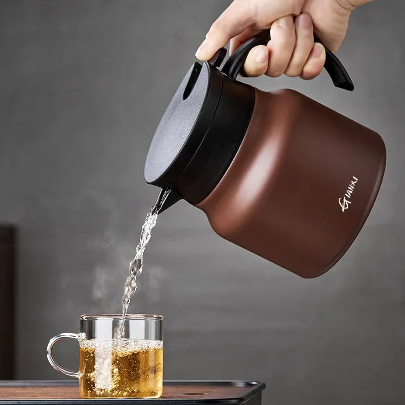 Insulated Teapot with Built-In Infuser – Keep Drinks Hot or Cold All Day-Coffee & Tea-Unique Casa-Unique Casa