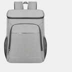 Insulated Waterproof Travel Cooler Backpack for Camping and Outdoor Adventures-Backpack-Unique Casa-18 L-Grey-Unique Casa