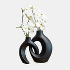 Intertwined Flower Vase - Elegant Decorative Vase for Home Centerpiece 0