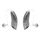 Invisible Bluetooth BTE Hearing Aids with Smart App Control-BTE Hearing Aids-Unique Casa-Both-Grey-Unique Casa