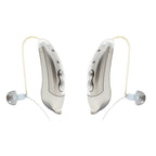 Invisible Bluetooth BTE Hearing Aids with Smart App Control-BTE Hearing Aids-Unique Casa-Both-Pearl Grey-Unique Casa