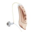 Invisible Bluetooth BTE Hearing Aids with Smart App Control-BTE Hearing Aids-Unique Casa-Left-Champagne-Unique Casa