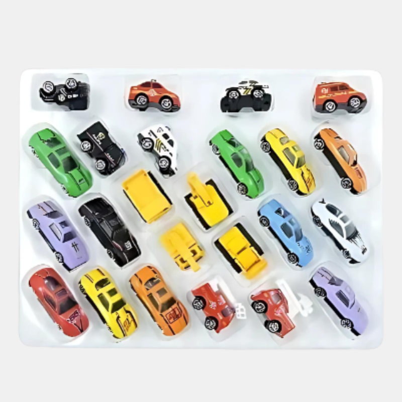Kids Advent Calendar with Daily Surprises – Creative Holiday Countdown Toys-Advent Calendars-Unique Casa-Cars-Unique Casa