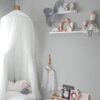 Kids Bed Canopy with Star Decoration -Baby & Children-Unique Casa-Unique Casa