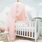 Kids Bed Canopy with Star Decoration -Baby & Children-Unique Casa-Unique Casa