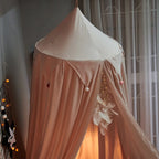 Kids Bed Canopy With Tassel & Frill Design-Baby & Children-Unique Casa-Unique Casa