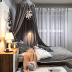 Kids Bed Canopy With Tassel & Frill Design-Baby & Children-Unique Casa-Unique Casa