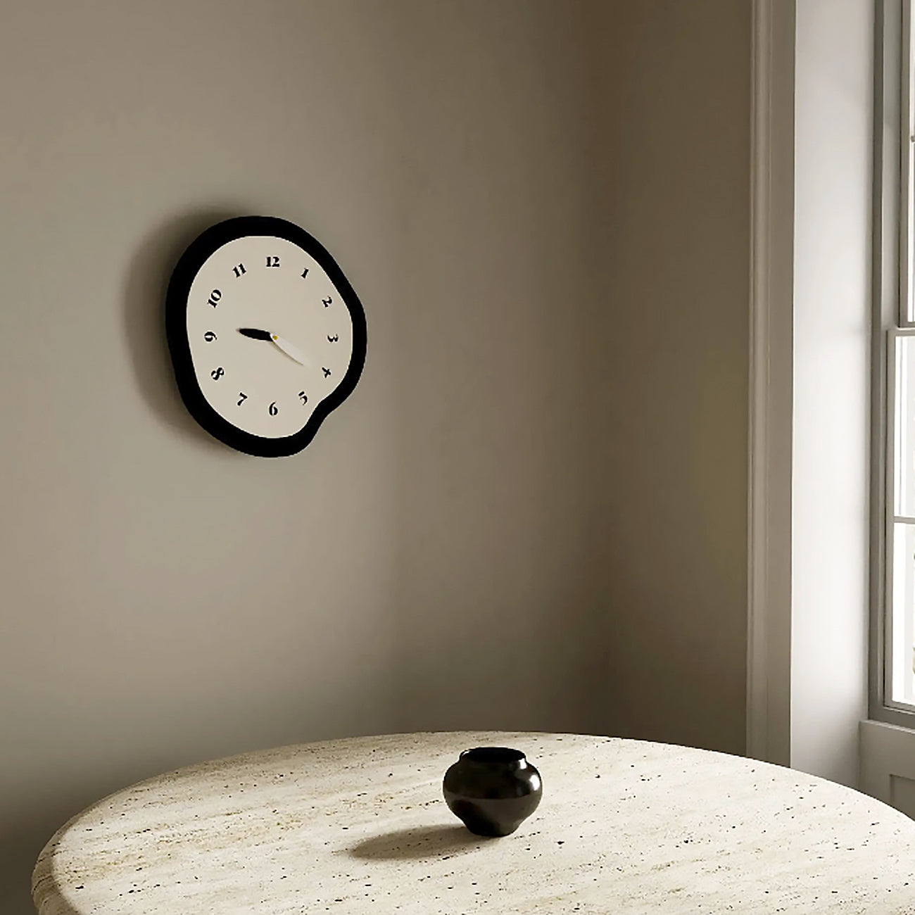 Large Modern Wall Clock Decor with Silent Quartz Movement for Living Room 2