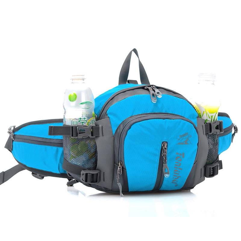 Large Waist Bag – Durable, Waterproof, and Travel-Ready-Bag-Unique Casa-Blue-Unique Casa
