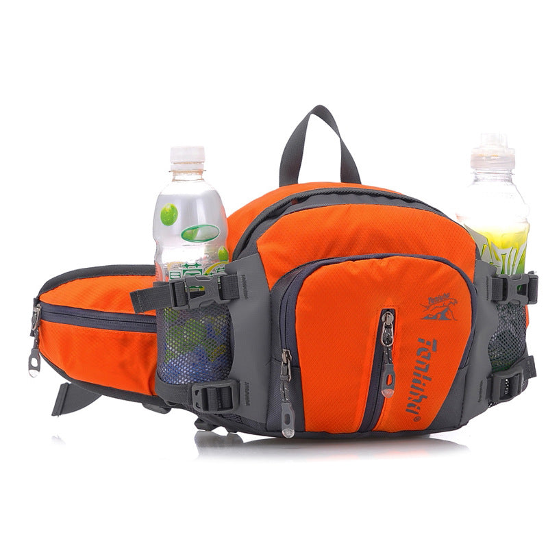 Large Waist Bag – Durable, Waterproof, and Travel-Ready-Bag-Unique Casa-Orange-Unique Casa