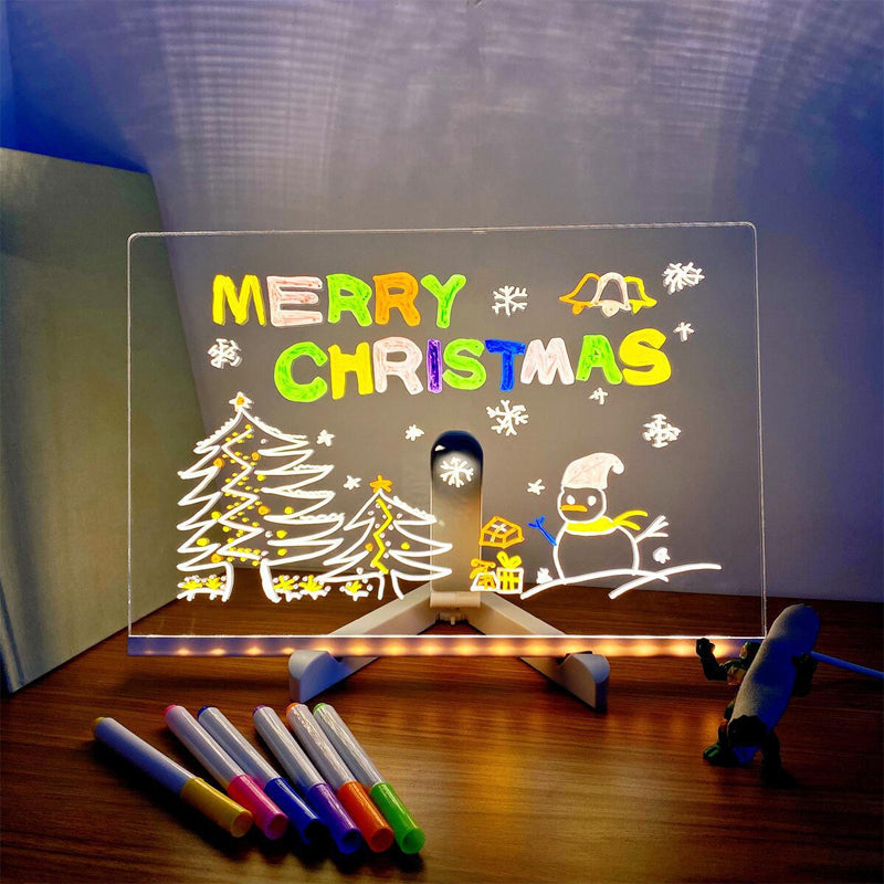 LED Board Note with Colors – Light Up Your Messages-Unique Casa-Unique Casa