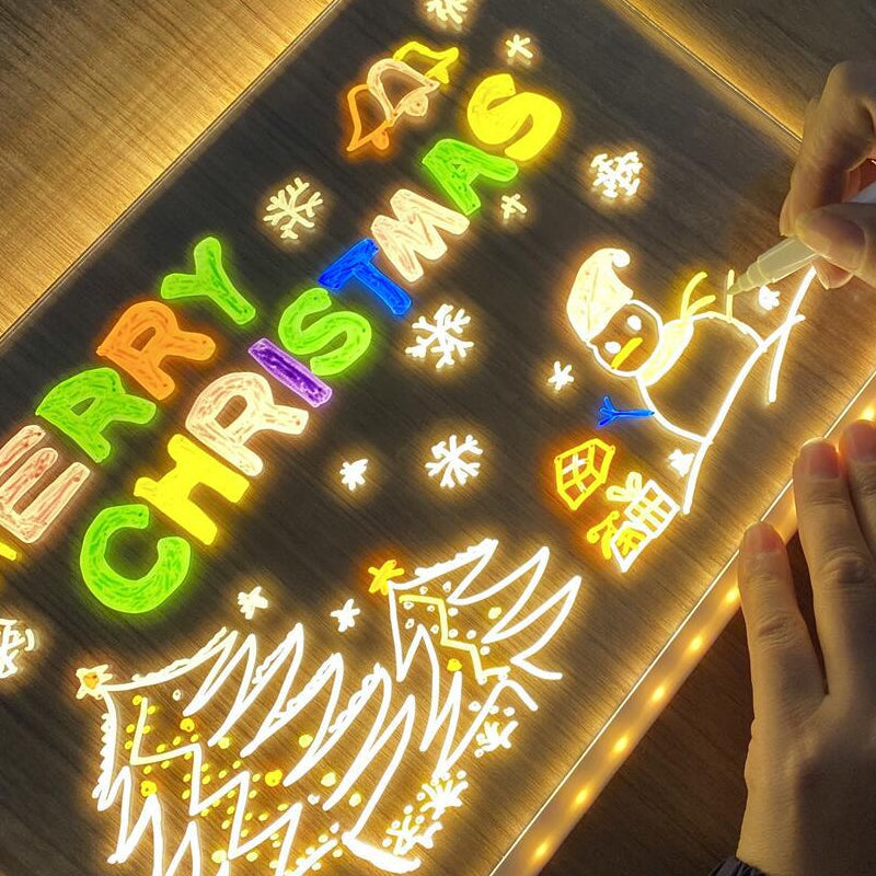 LED Board Note with Colors – Light Up Your Messages-Unique Casa-Unique Casa
