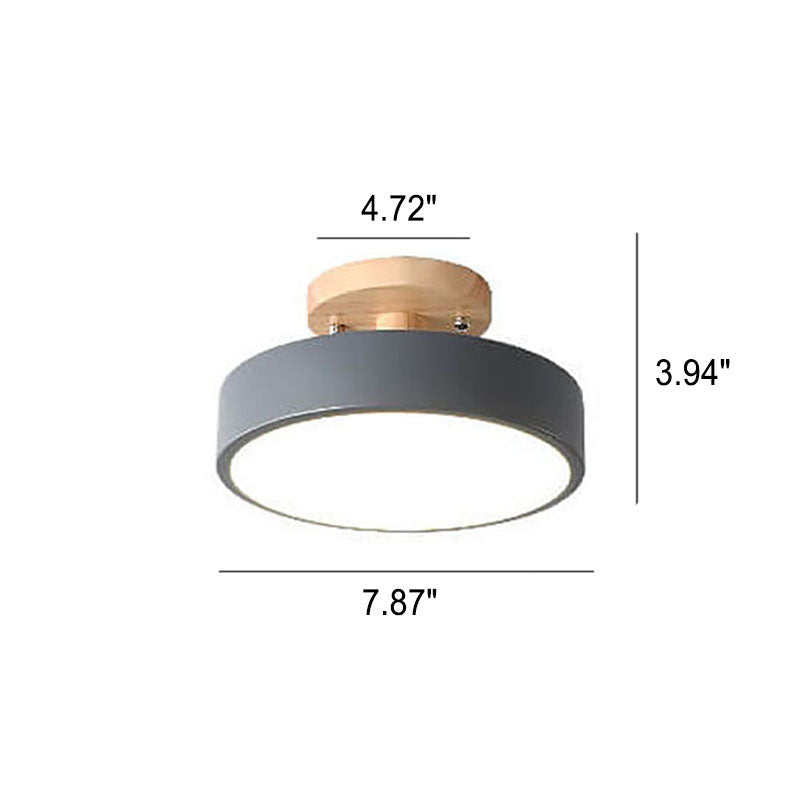 LED Ceiling Light Fixture – Modern Semi-Flush Mount for Living Room and Hallway 13