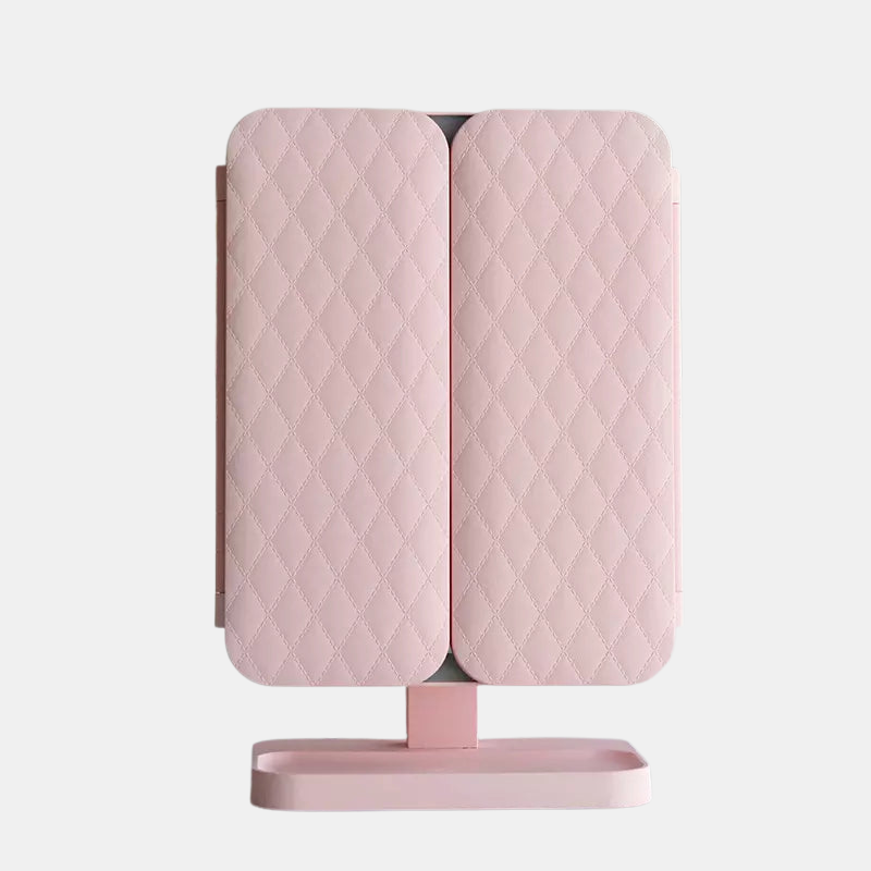 LED Vanity Mirror with Lights – Adjustable Lighting for Makeup Application-Makeup Mirrors-Unique Casa-Pink-Unique Casa