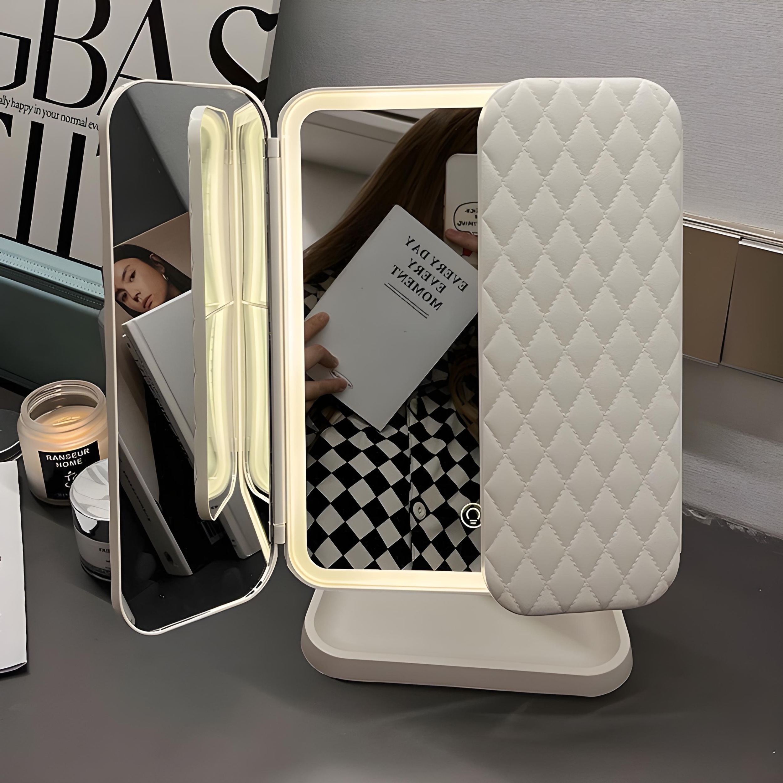 LED Vanity Mirror with Lights – Adjustable Lighting for Makeup Application 0