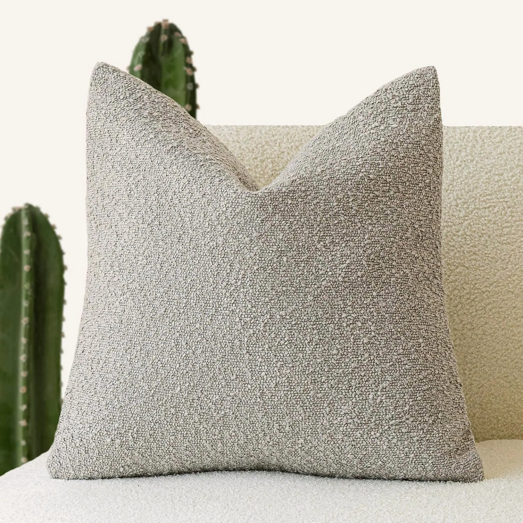 Luxe Bouclé Cushion Cover 45x45 cm – Timeless Comfort & Style-Cushion Cover-Unique Casa