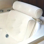 Luxury Bath Pillow with 4D Air Mesh & 7 Suction Cups-Back Support Pillows-Unique Casa-Unique Casa