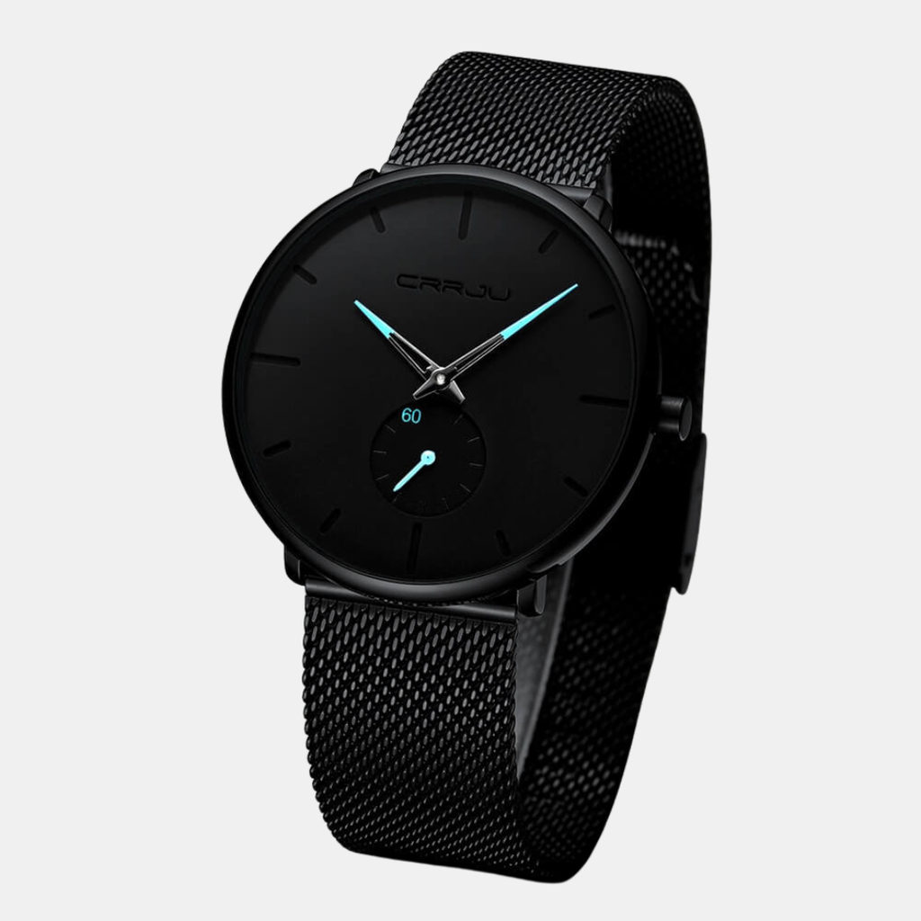 Luxury Quartz Watch | Timeless Elegance for Every Occasion-Watches-Unique Casa-Black Blue-Unique Casa