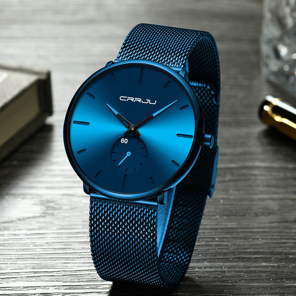 Luxury Quartz Watch | Timeless Elegance for Every Occasion-Watches-Unique Casa-Blue Blue-Unique Casa