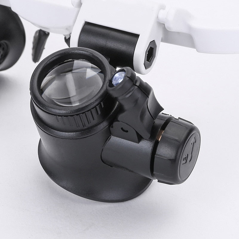 Magnification Glasses – Adjustable LED 8x, 15x & 23x for Precision Work-Gadgets-Unique Casa-Unique Casa