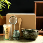 Matcha Tea Set – 6-Piece Accessories for Traditional Preparation-Unique Casa-Cyan-Unique Casa