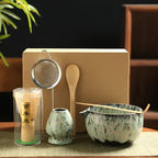 Matcha Tea Set – 6-Piece Accessories for Traditional Preparation-Unique Casa-Hell Cyan-Unique Casa