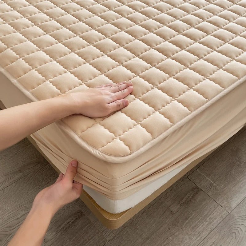 Luxurious Hypoallergenic Mattress Bed Cover – Soft, Breathable Protection for a Healthy Sleep Environment-Bed Sheet Set-Unique Casa-Unique Casa
