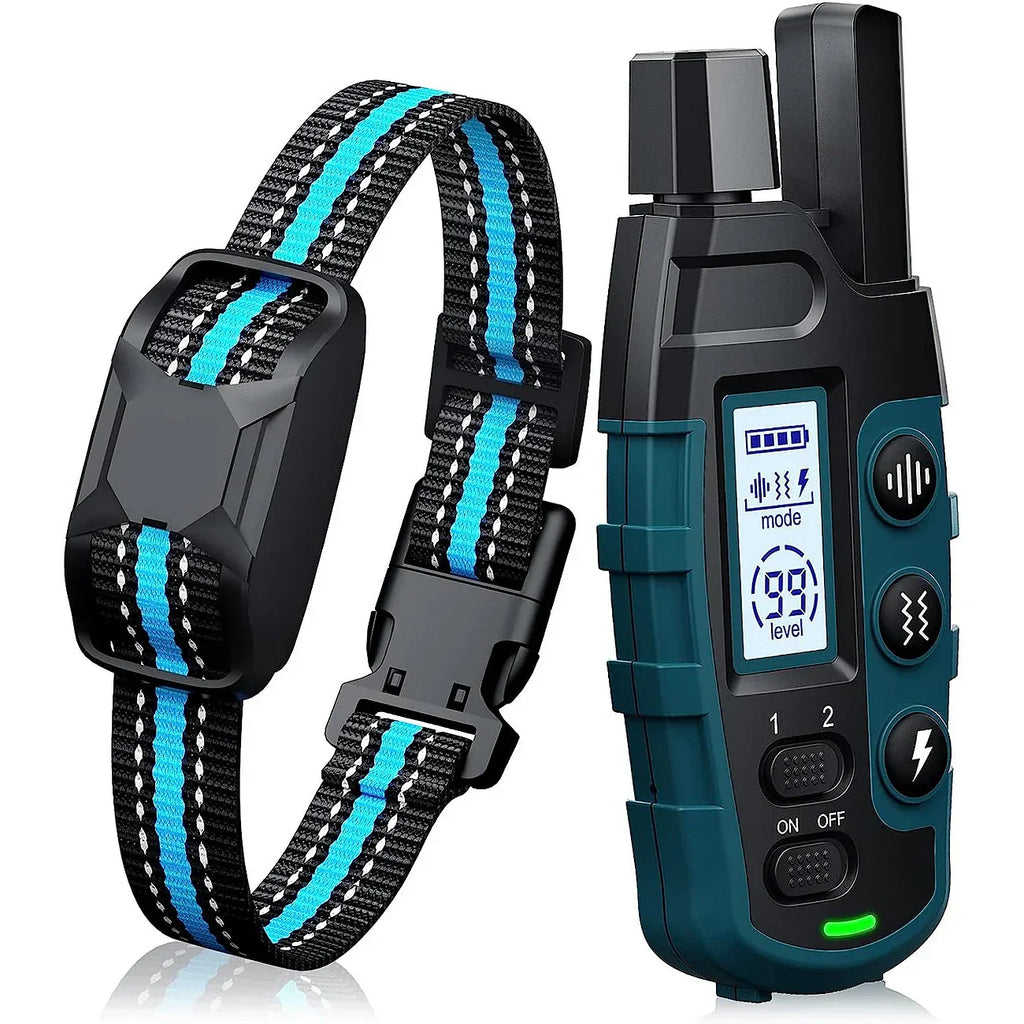 Maximum Control Dog Training Collar – Long Range Waterproof Remote Collar-Training Collar-Unique Casa-Blue-Unique Casa