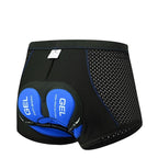 Men’s 5D Gel Padded Cycling Shorts – Breathable Mesh Shorts for Long Rides-Clothes for Men-Unique Casa-Bue-M-Unique Casa