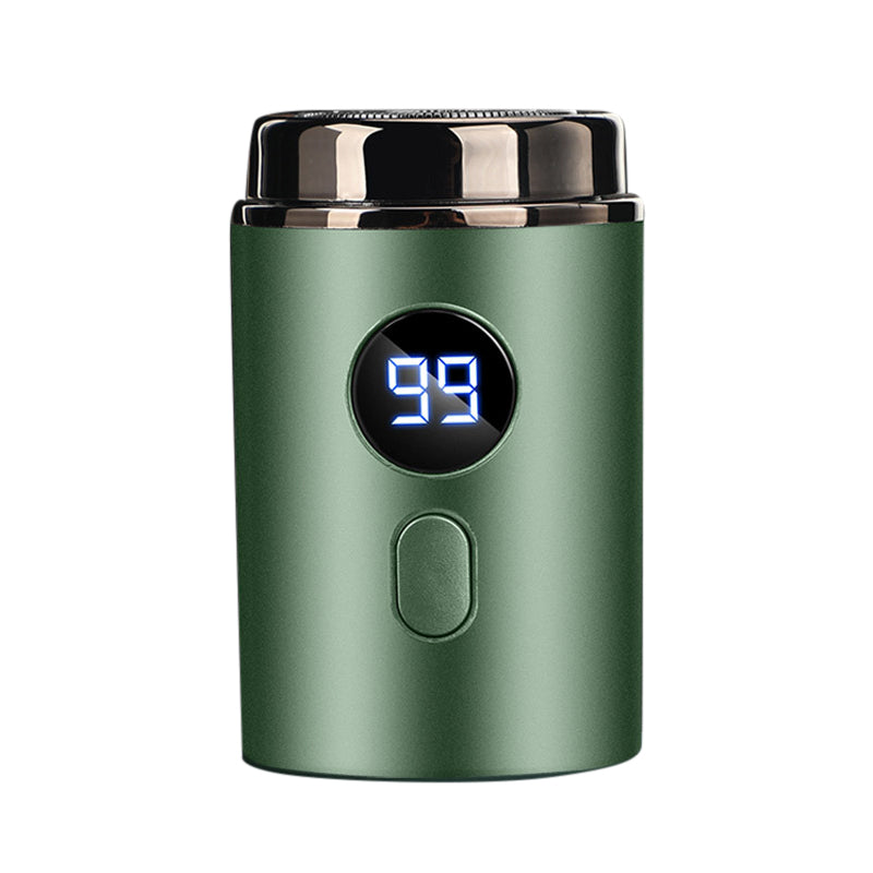 Mini Portable Electric Shaver – Compact USB-C Rechargeable Razor for Men-Electric Shaver-Unique Casa-Green-Unique Casa