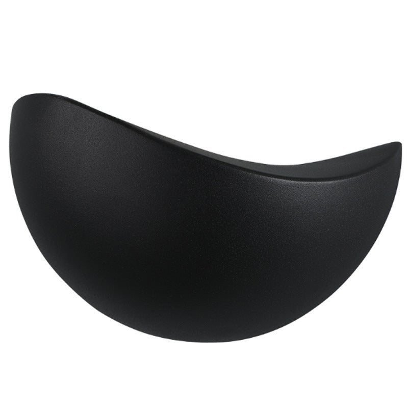 Minimalist Half-Round LED Wall Light – Modern Indoor Lamp for Bedroom and Living Room-Wall Lights-Unique Casa-Unique Casa