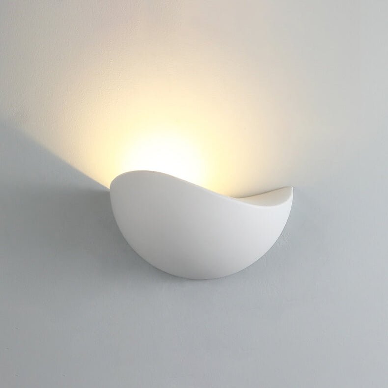 Minimalist Half-Round LED Wall Light – Modern Indoor Lamp for Bedroom and Living Room-Wall Lights-Unique Casa-Unique Casa