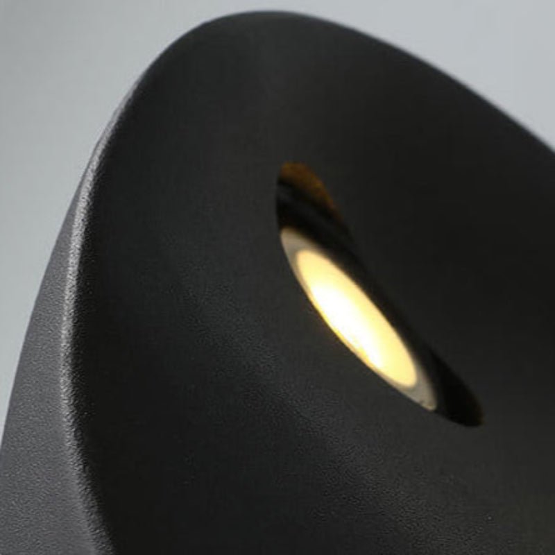 Minimalist Half-Round LED Wall Light – Modern Indoor Lamp for Bedroom and Living Room-Wall Lights-Unique Casa-Unique Casa