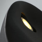 Minimalist Half-Round LED Wall Light – Modern Indoor Lamp for Bedroom and Living Room-Wall Lights-Unique Casa-Unique Casa