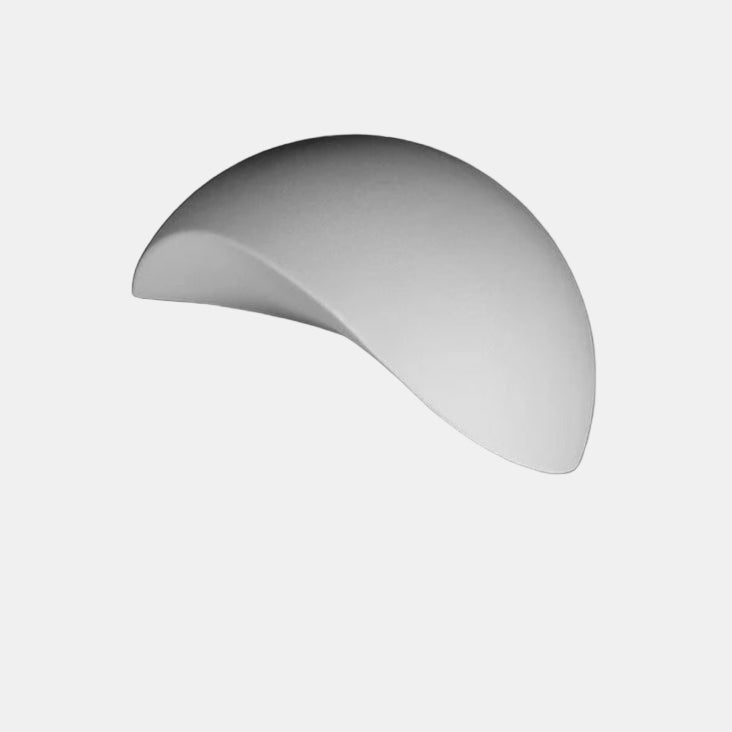 Minimalist Half-Round LED Wall Light – Modern Indoor Lamp for Bedroom and Living Room-Wall Lights-Unique Casa-White-Warm Light (3000K)-Unique Casa