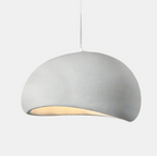 Minimalist Kitchen Pendant Lighting – Adjustable Fiberglass Fixture for Modern Spaces 0