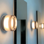 Modern Bathroom Wall Light Sconce – Dimpled Acrylic LED Wall Lamp 2