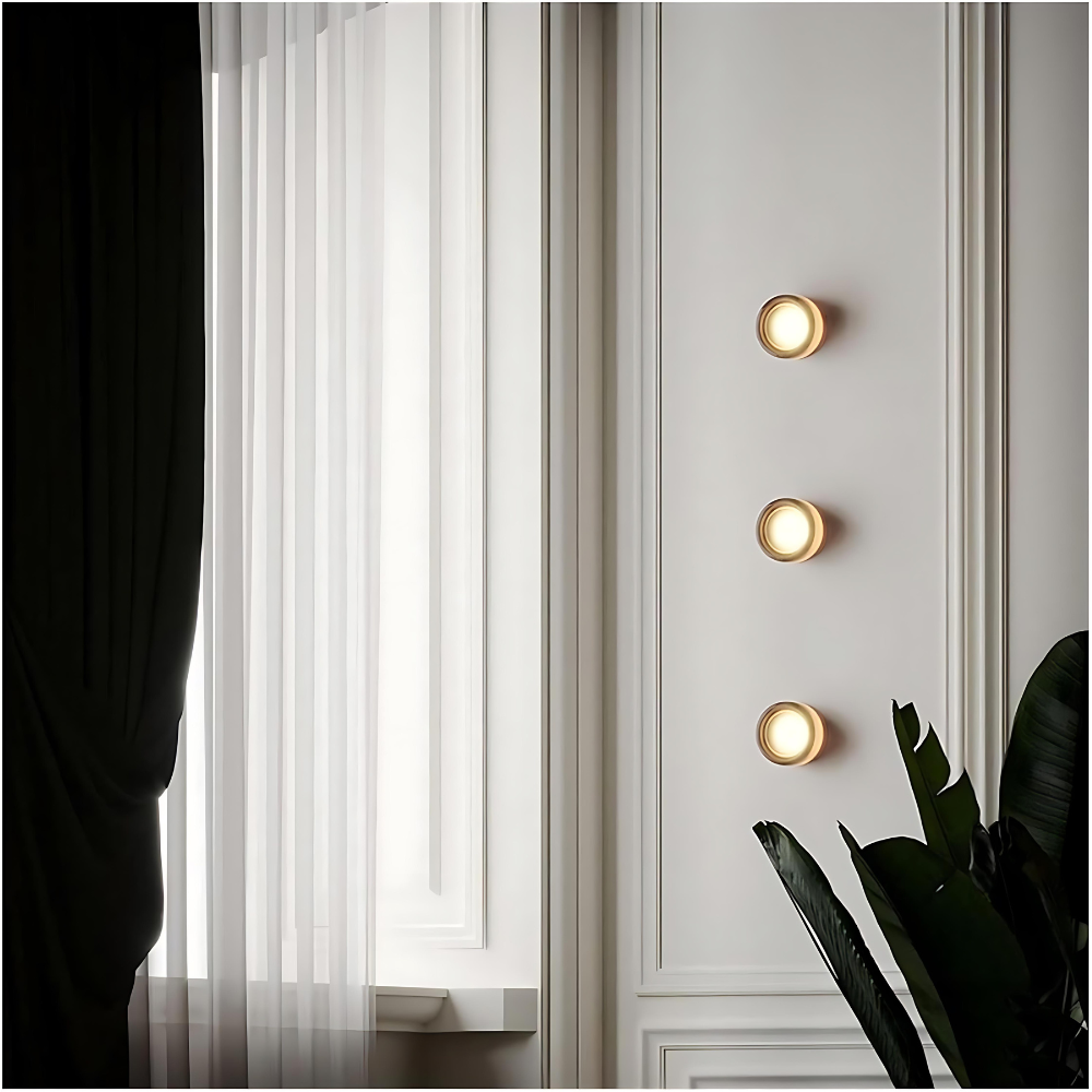 Modern Bathroom Wall Light Sconce – Dimpled Acrylic LED Wall Lamp 5