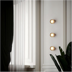 Modern Bathroom Wall Light Sconce – Dimpled Acrylic LED Wall Lamp 5