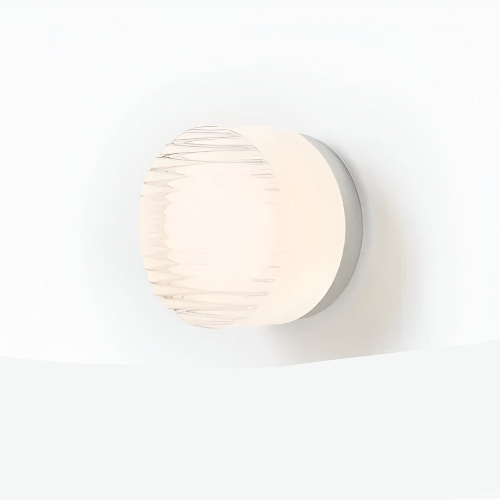 Modern Bathroom Wall Light Sconce – Dimpled Acrylic LED Wall Lamp 9
