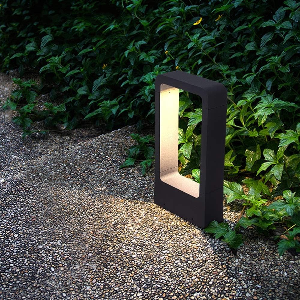 Modern Black Outdoor Wall Lights – Weather Resistant LED Garden Lamp